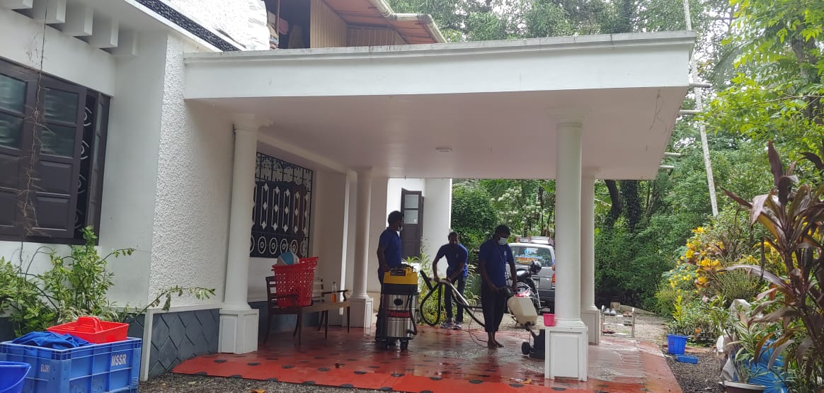 Welcome to M J Clean & Care Cleaning Service - Kottayam´s Premier Exterior Cleaning Service